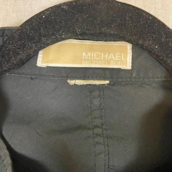 Michael  Kors Utility lightweight black jacket Sz M - Picture 6 of 11